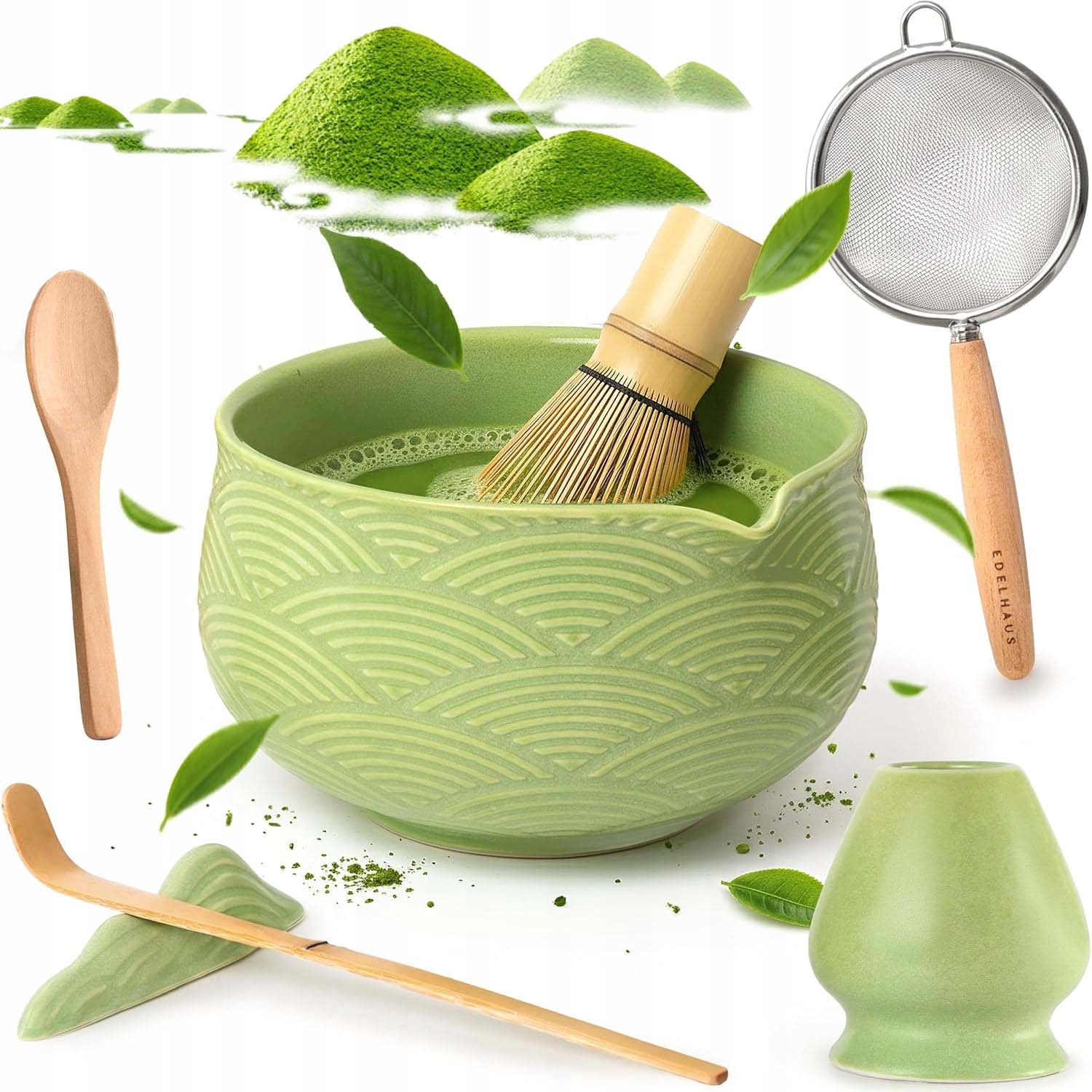 Levně Matcha Sada Na Čaj 7 V 1 Milovníci Matchy Tradiční Příprava Matchy