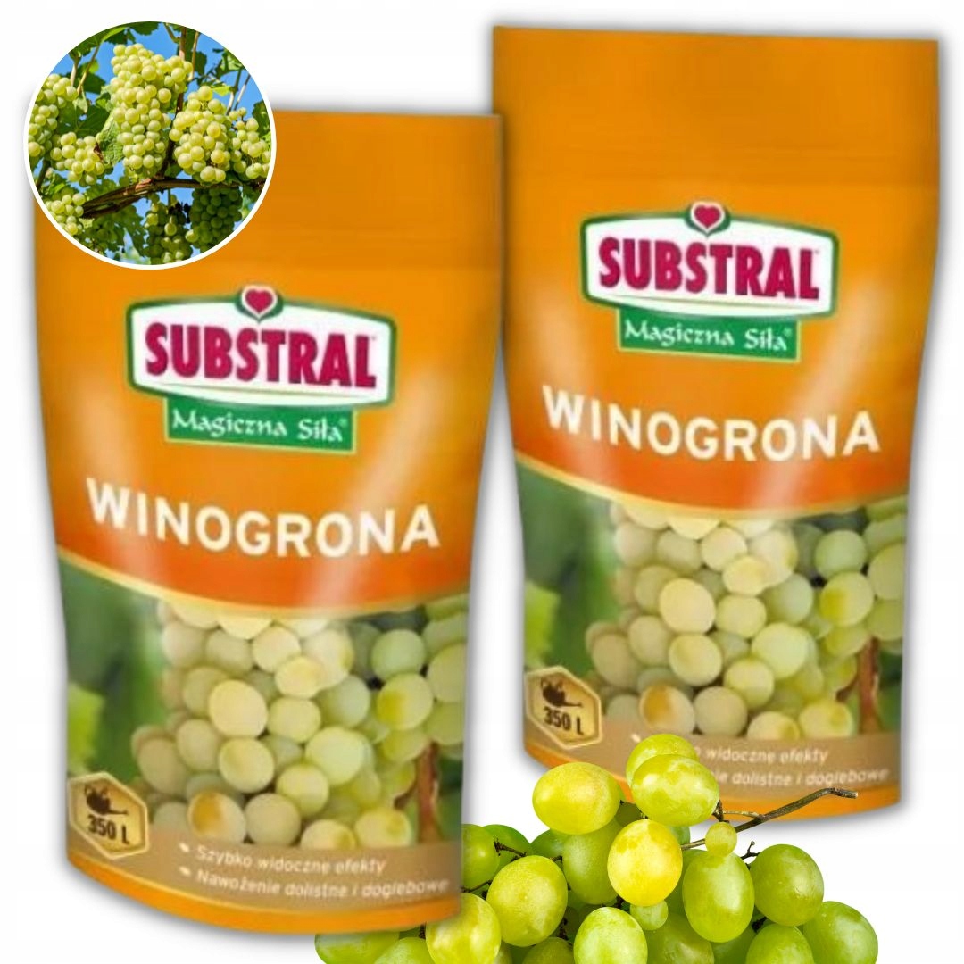 

Nawóz do winogron Substral Magiczna Siła 350 g x 2