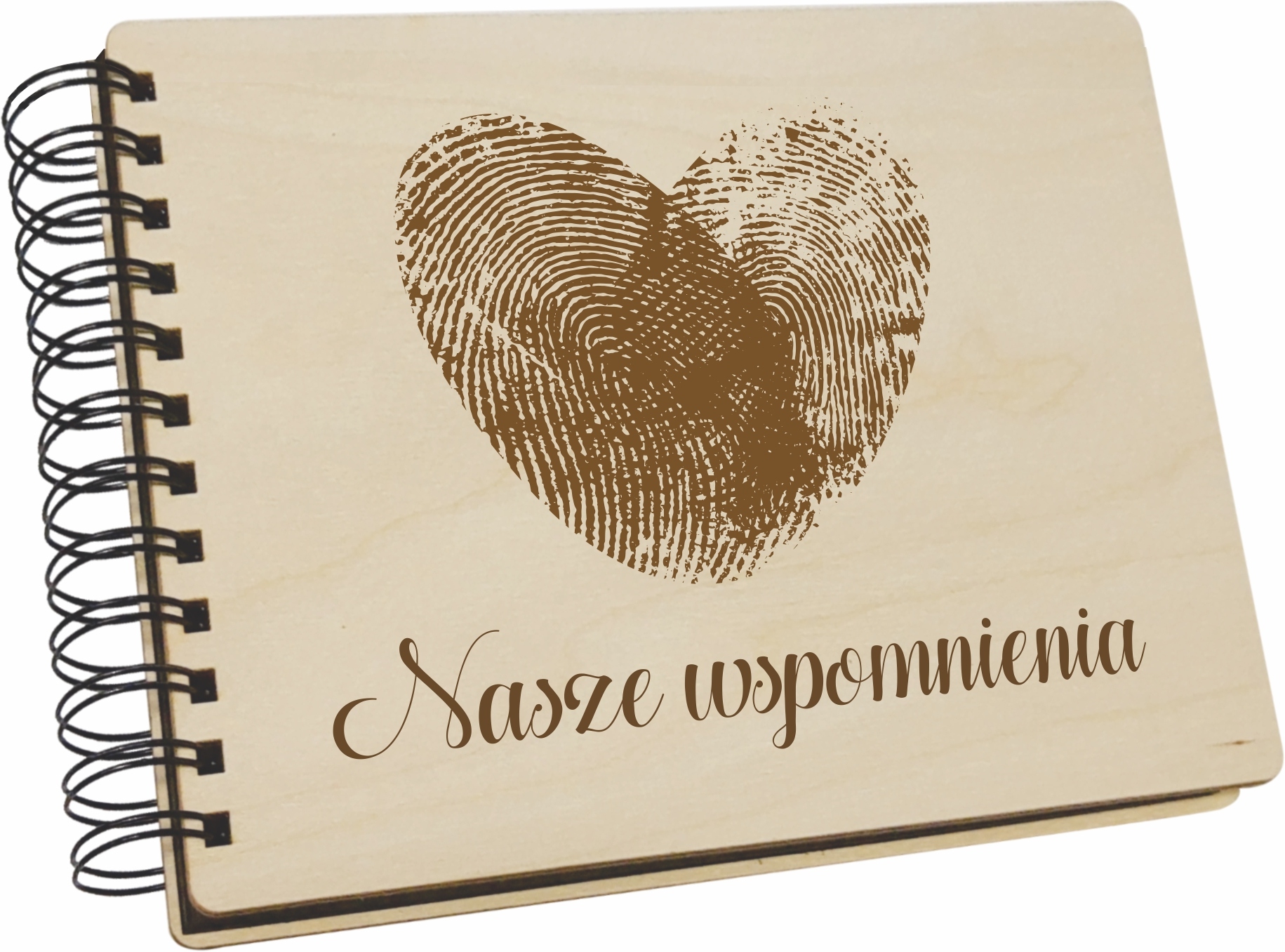 Album Na Zdjęcia Drewniany Na Walentynki
