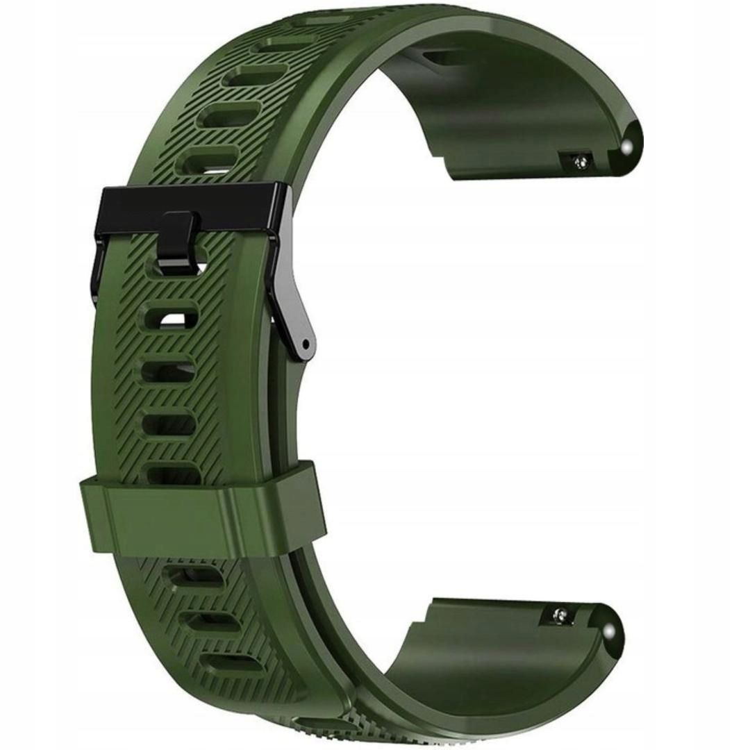 

Pasek Silikonowy Uniwersalny 22mm K27 K22 Zielony