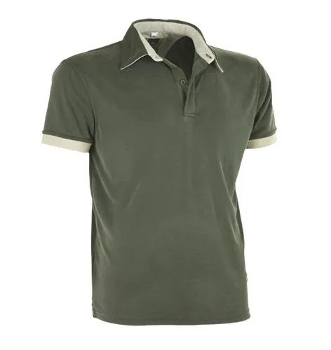 TAGART - Koszulka męska POLO HALS 2 Dark Green XL