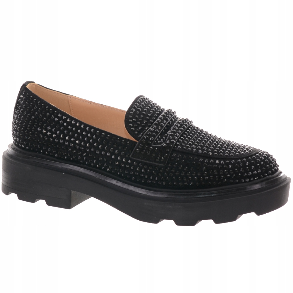 Alma En Pena Černé Dámské Mokasíny Na Podzim 37