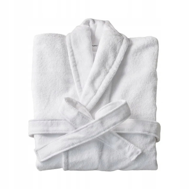 Unisex Dámský A Pánský bílý hotelový župan 450g/m2 XXL