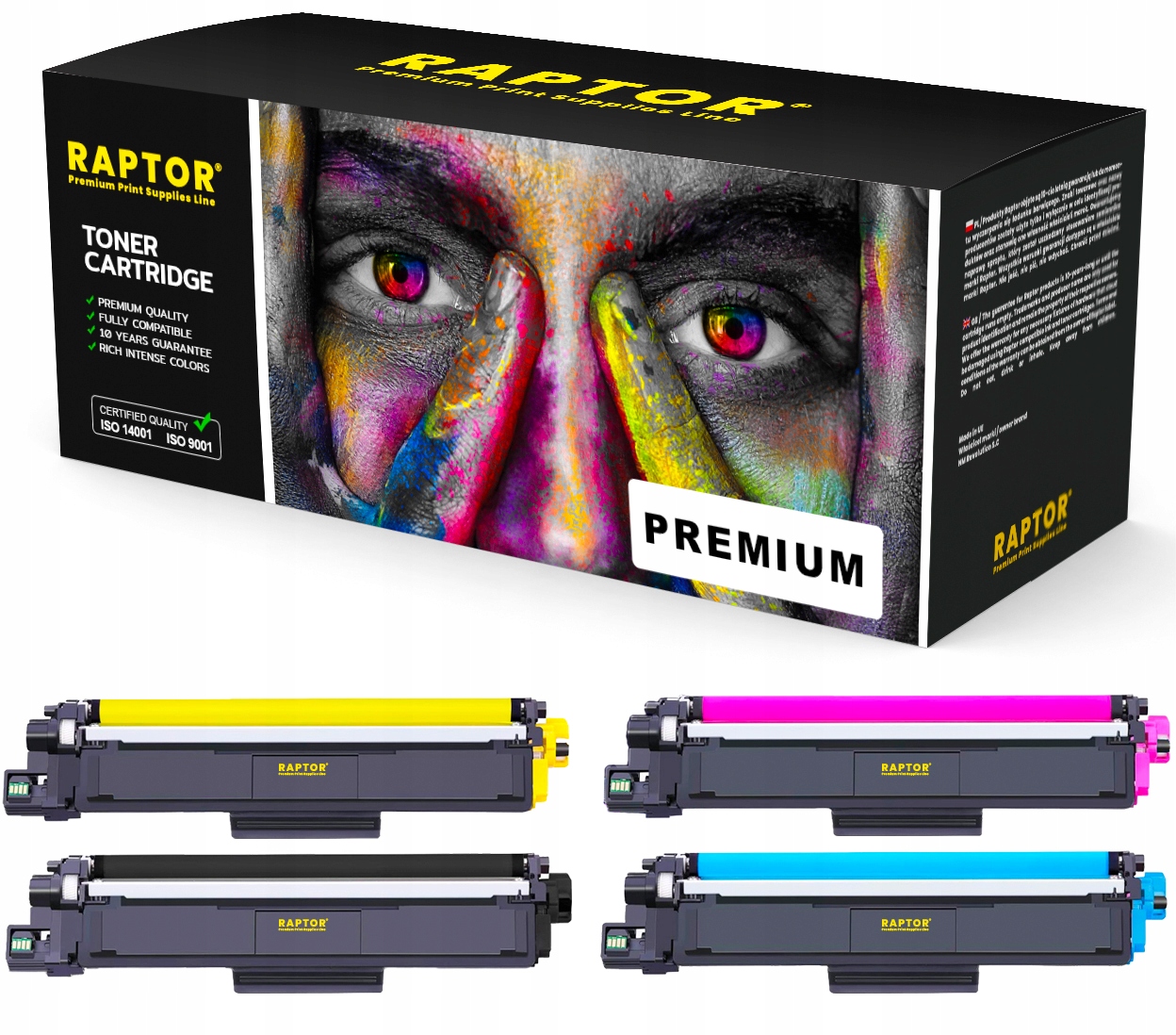 

4x Toner do Brother MFC-L3710CW MFC-L3730CDN cmyk
