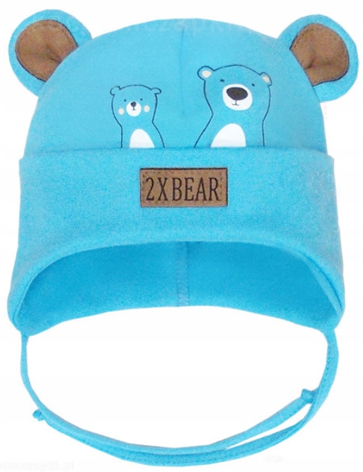 

Czapka Wiosenna Chłopięca Wiązana r.48-50 cm 1-2L