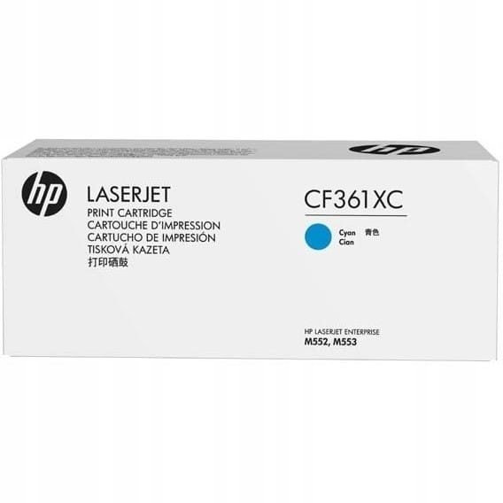 Hp LaserJet 508x CF361XC Azúrová (Cyan) tonerová kazeta m552 m553