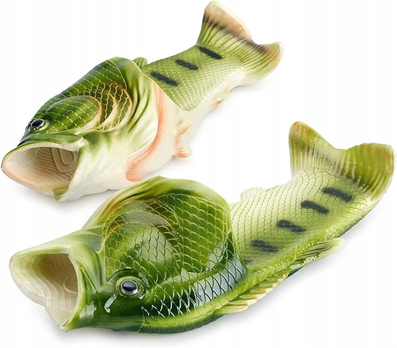 Klapki Ryba Ryby Śmieszne Na Basen Kształt Ryby Dla Wędkarza 42/43