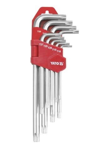 

Klucze Imbusowe Torx Security Długie 10-50 Yato
