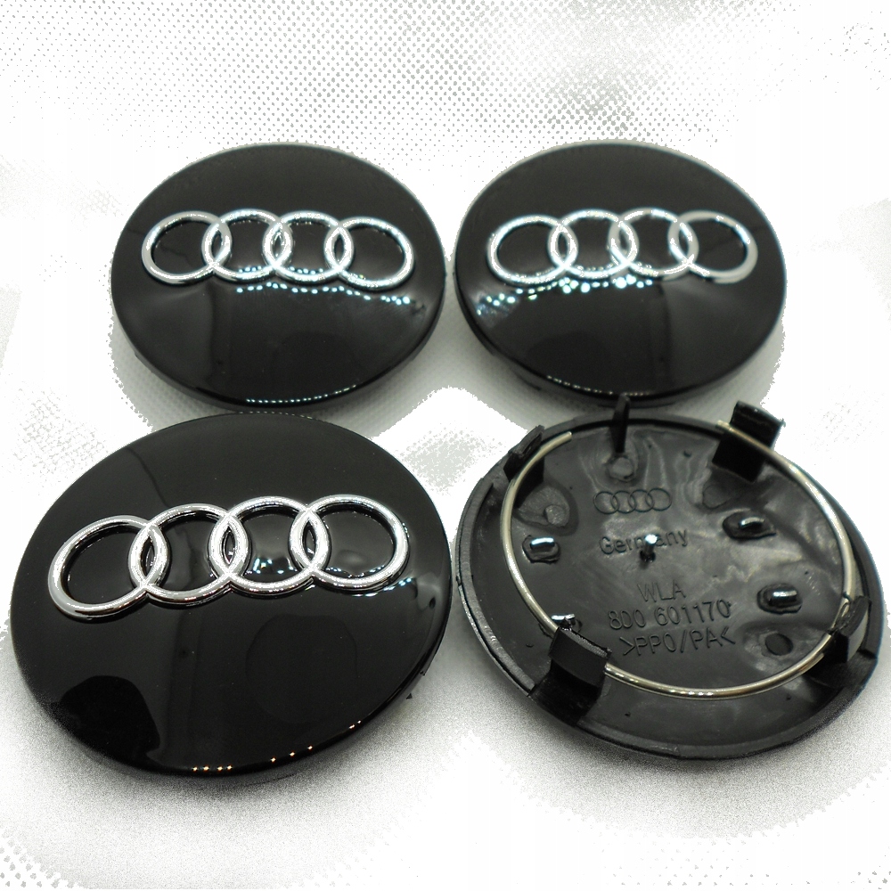 4 dekle dekielki kołpaczki AUDI 68 mm 8D0601170 CZ