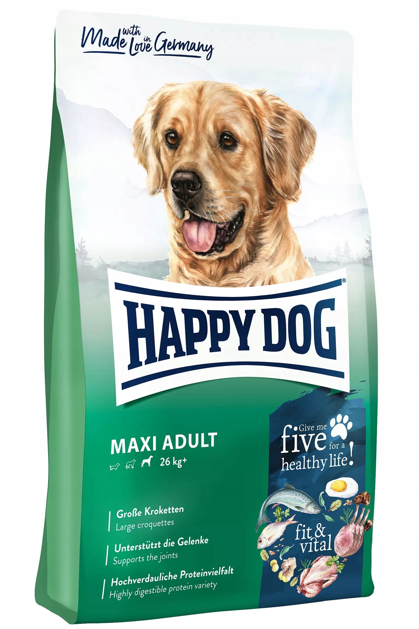 Levně Happy Dog Supreme Fit & Vital Maxi Adult 14 kg