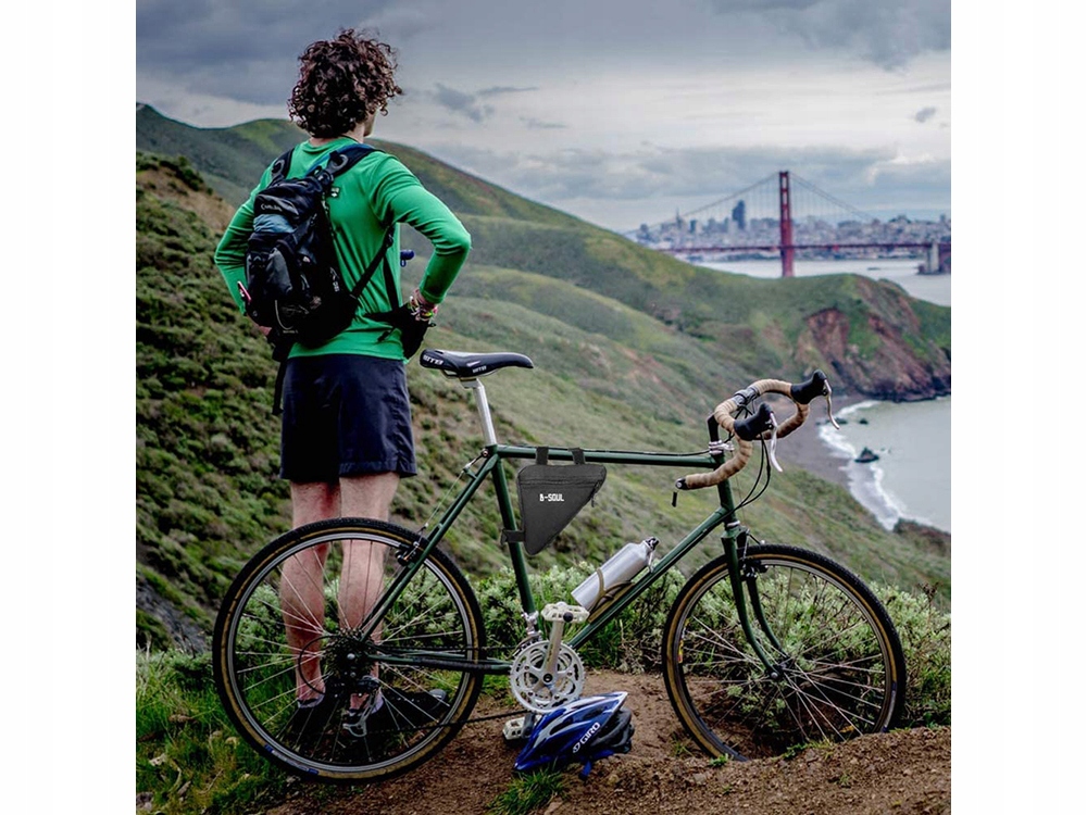 SAKWA ROWEROWA POD RAMĘ SASZETKA TORBA NA ROWER Rodzaj uniwersalna