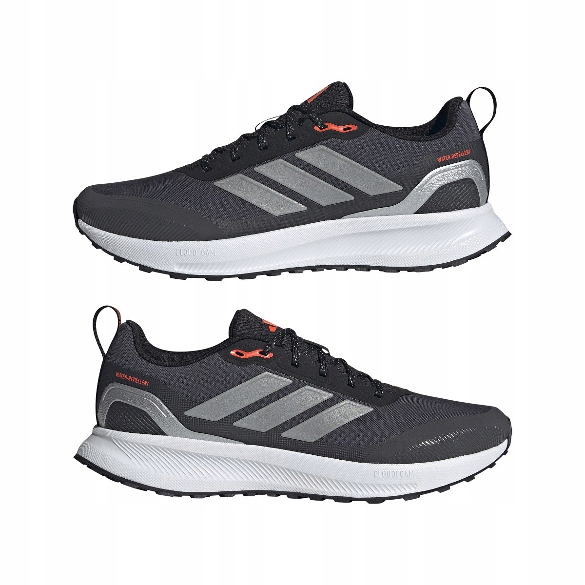 Pánské běžecké boty adidas voděodolné, šedé, velikost 42 2/3