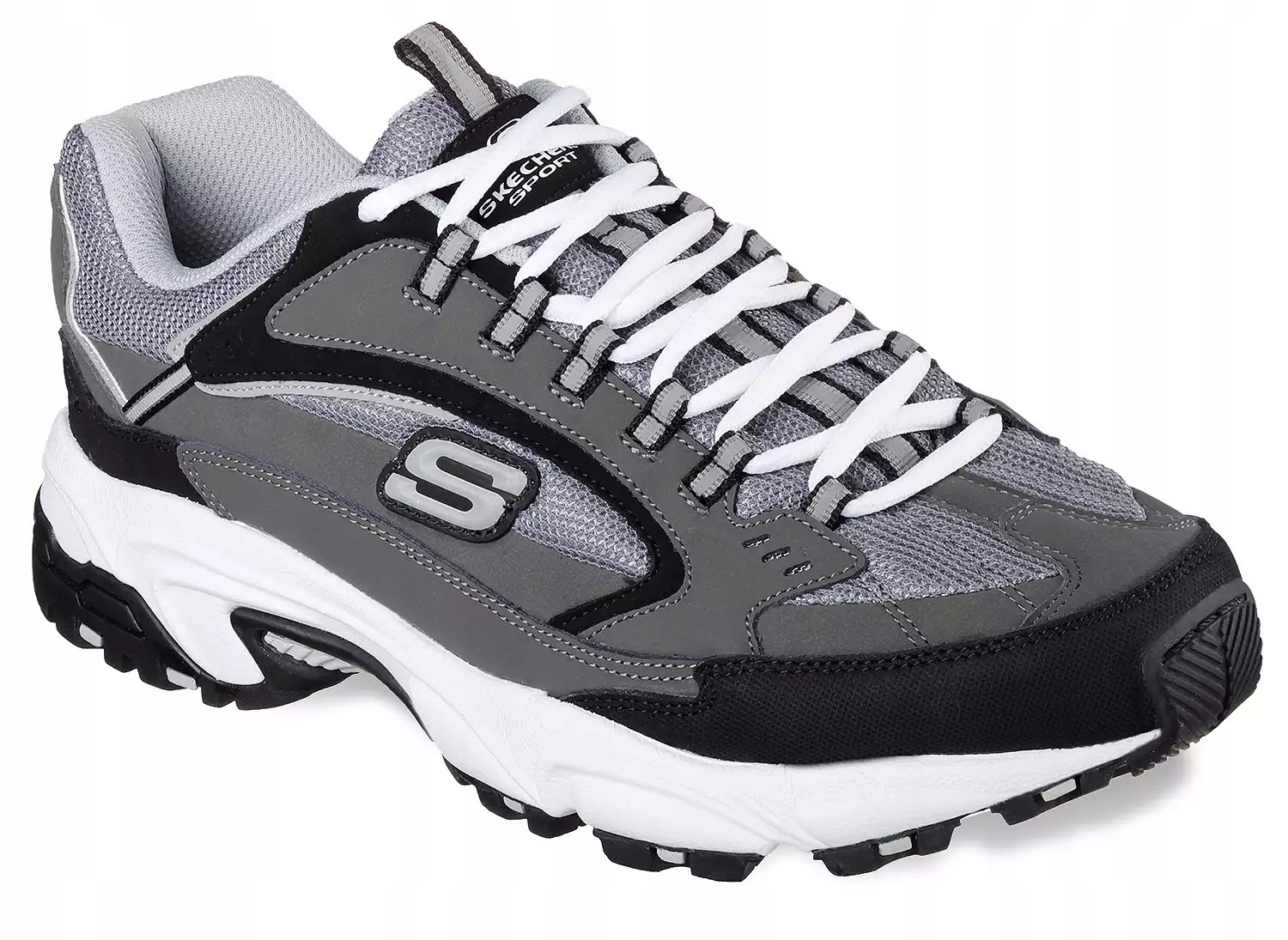Boty Skechers Stamina Cutback 98171L kožené sportovní 48,5