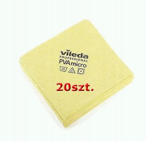Levně Vileda Sada Utěrka Pva Micro Žlutá 20 Ks Vileda Professional