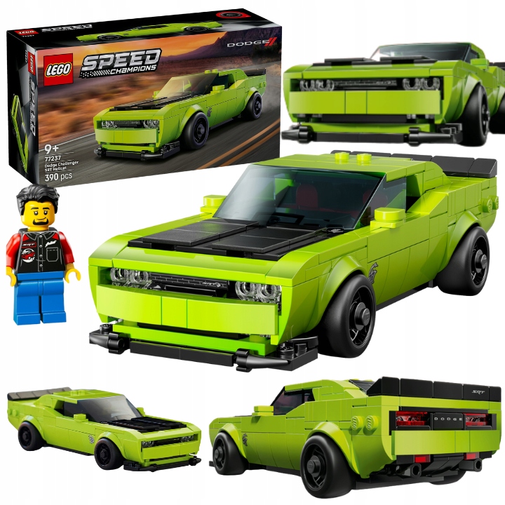 Lego Speed Champions 77237 Samochód Sportowy Dodge Chalenger Srt Hellcat
