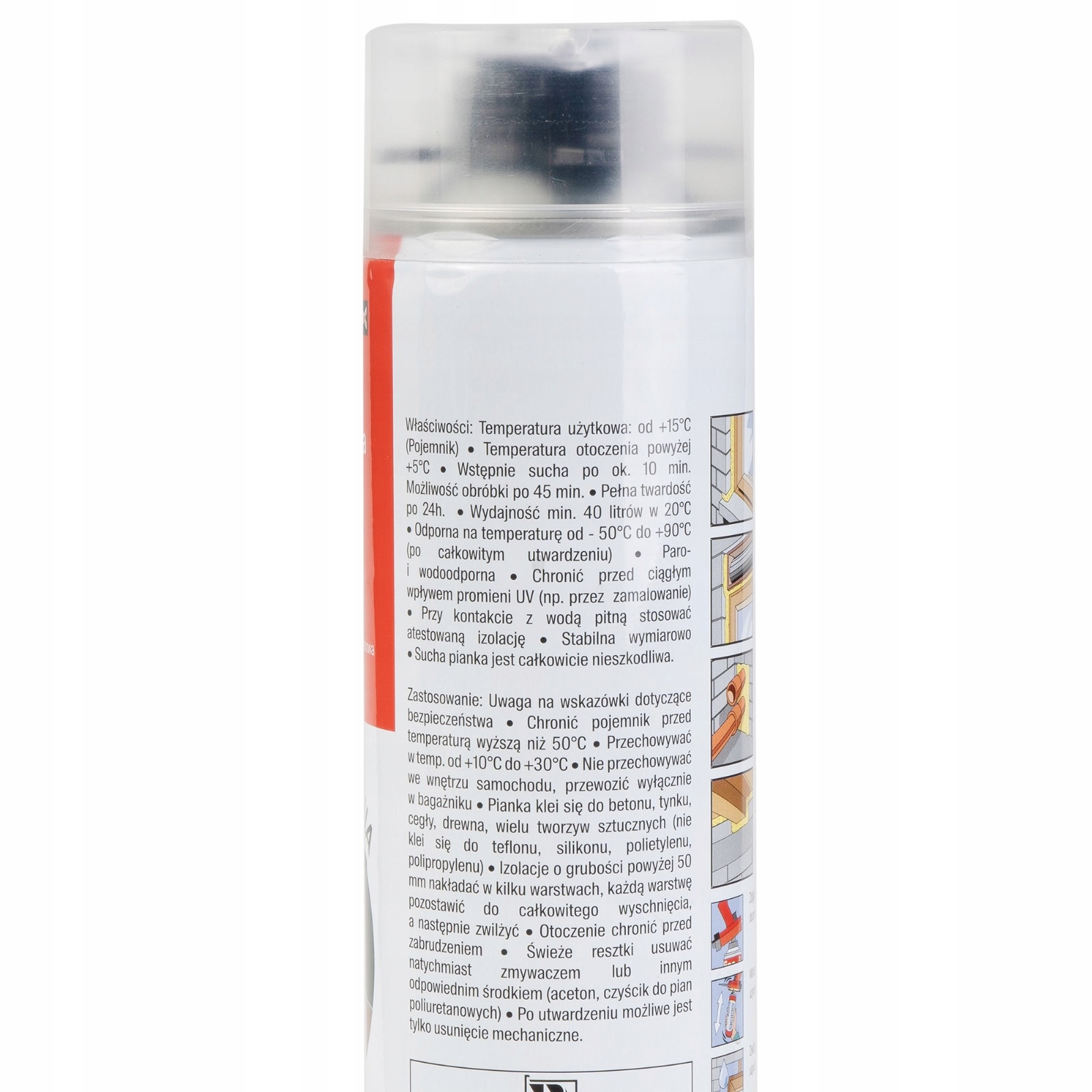 PIANA PIANKA MONTAŻOWA FISCHER 750 ML - 12 szt. Pojemność 750 ml