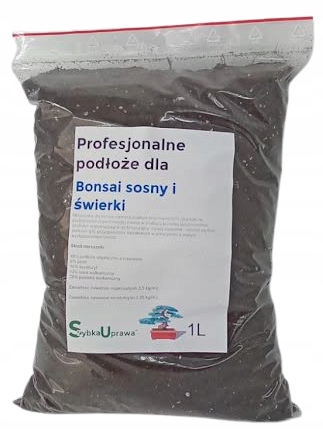 

Podłoże bonsai sosny świerki keramzyt pumeks 1litr