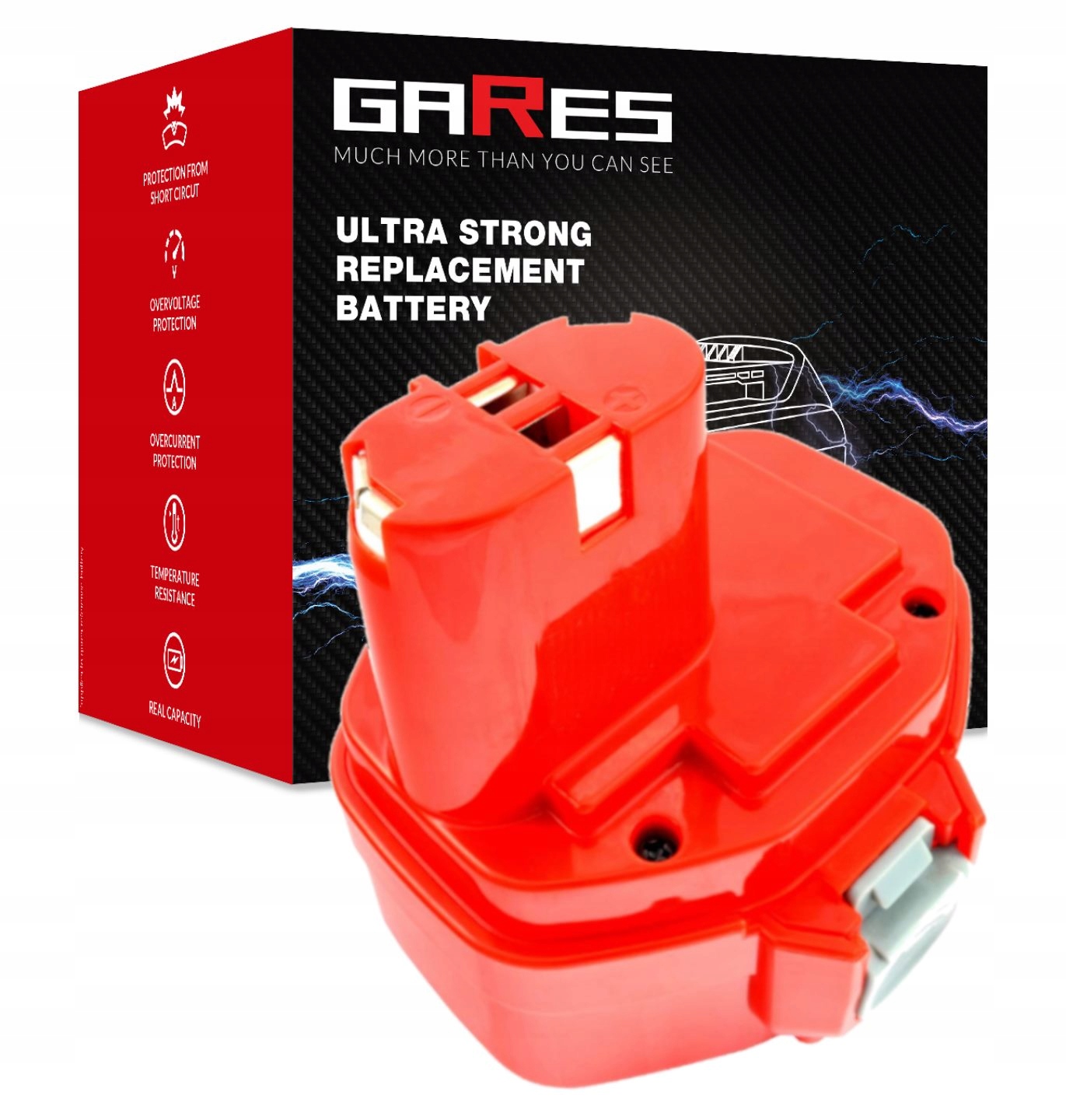 Baterie Akumulátor pro Makita 6280DWPE ML140 6935FDWDEX 14,4V 3Ah