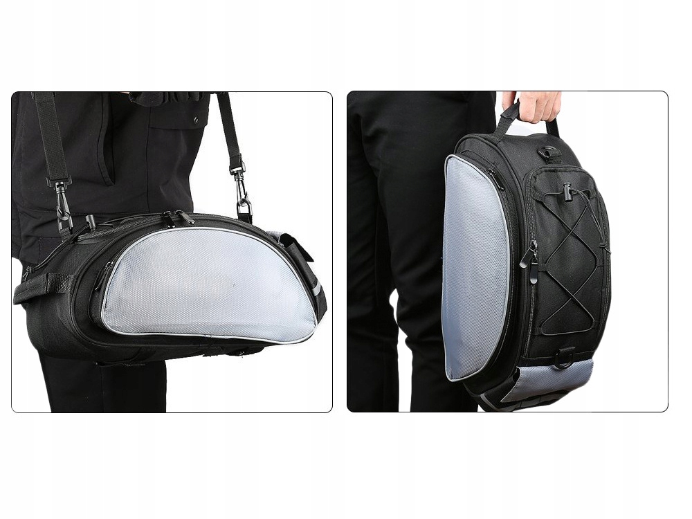 Torba rowerowa sakwa na bagażnik rowerowy kufer duża Pojemność 13 l