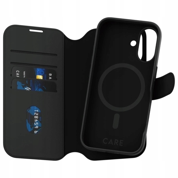 Pouzdro Panzerglass pro iPhone 16, obal, magnetická MagSafe peněženka