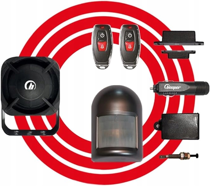 Alarm do karavanu Beeper Xray Kompletný bezpečnostný systém s domom a sirénou