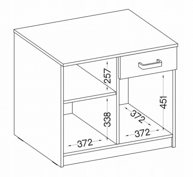 KOMODA MALTA 820 kolory do wyboru Kolekcja MALTA