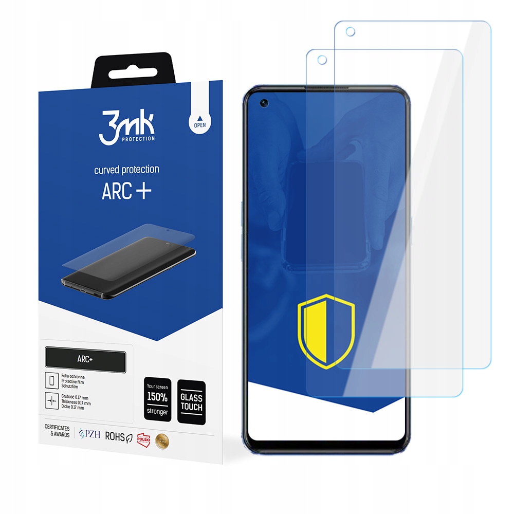 

2x Folia ochronna na ekran do Honor 70 3mk Arc+