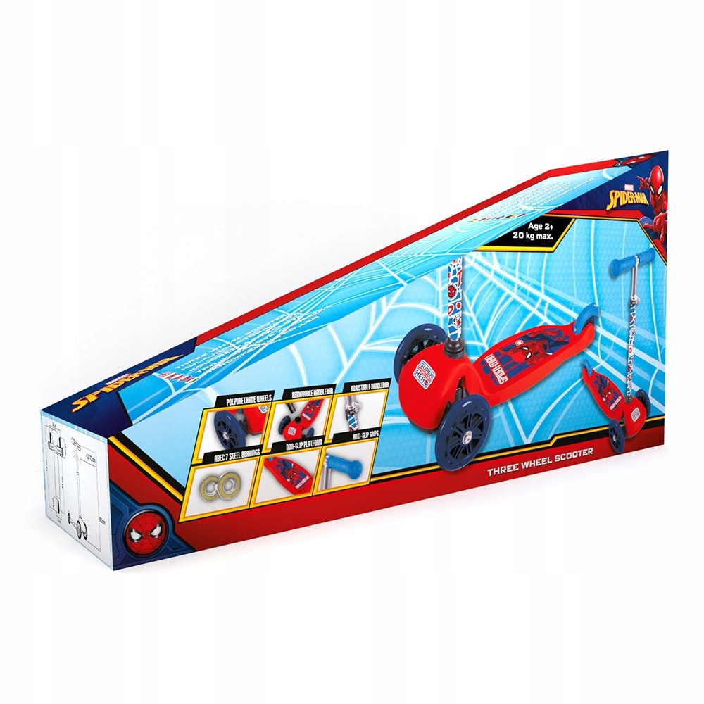 HULAJNOGA 3-KOŁOWA SPIDER-MAN Kod producenta 9948