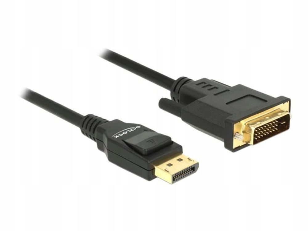 Kabel Displayport - DVI-D Delock 85314 czarny 3m