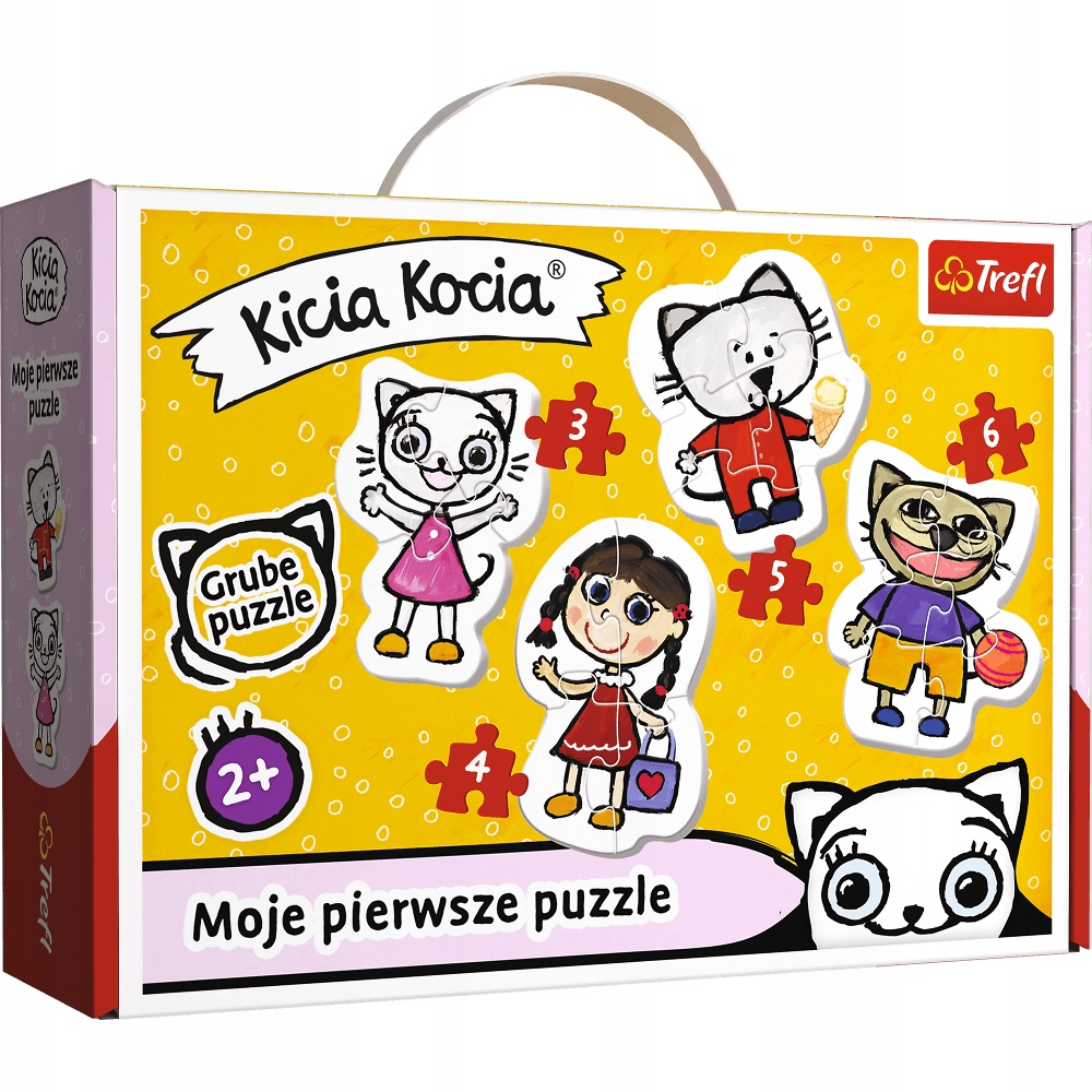 

Puzzle Baby Classic Wesoła Kicia Kocia 24M+ Trefl