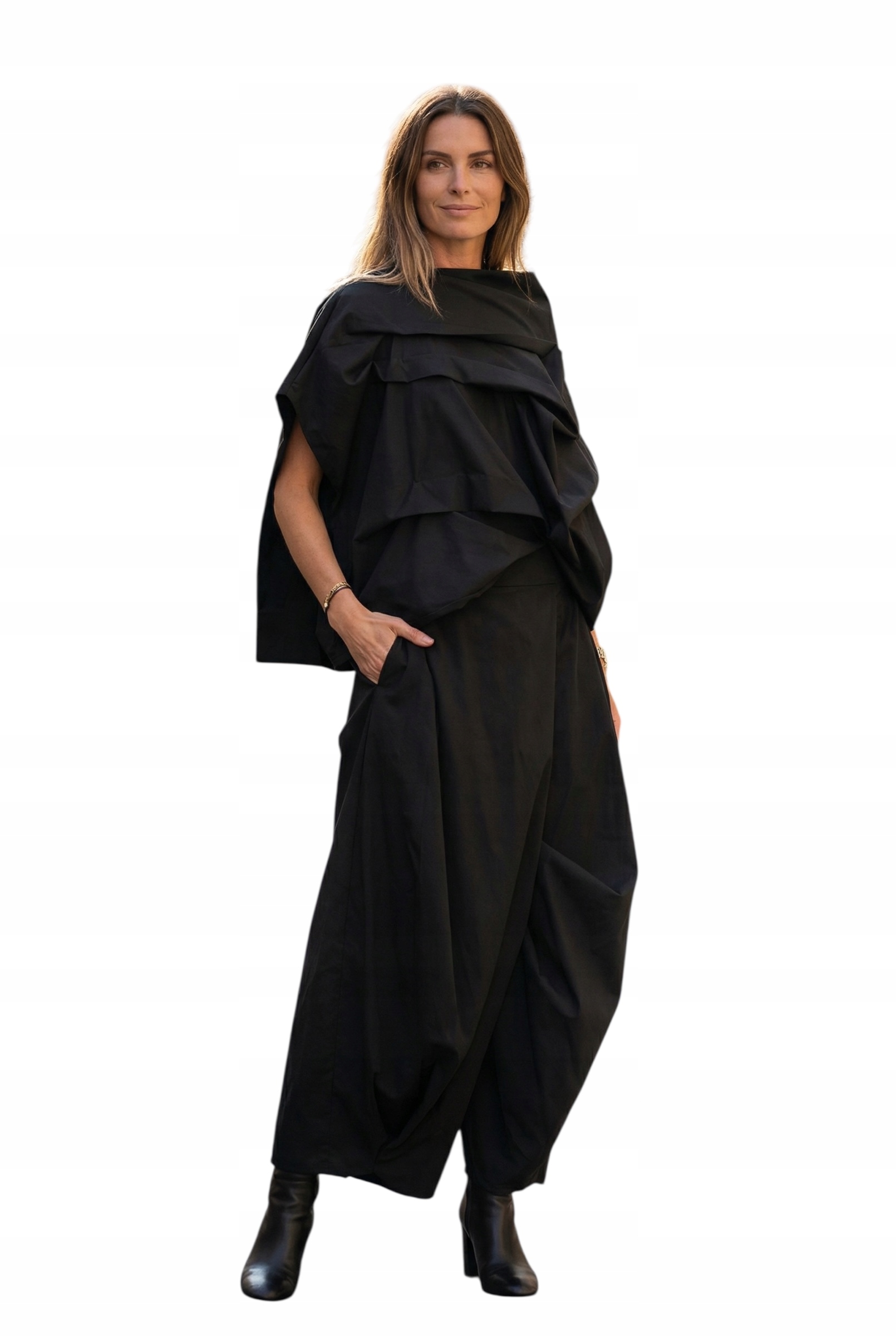Elegantní dámský černý komplet Wendy Trendy
