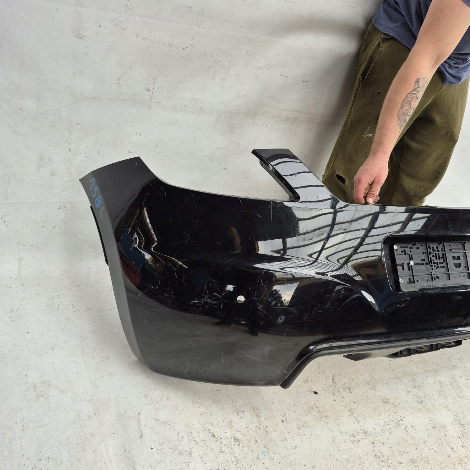 PEUGEOT RCZ 10-15 bumper rear part rear PDC