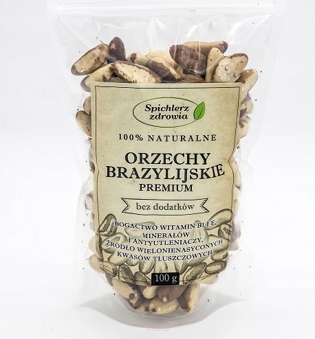Brazilské ořechy Spichlerz Zdrowia 1000 g ketogenní