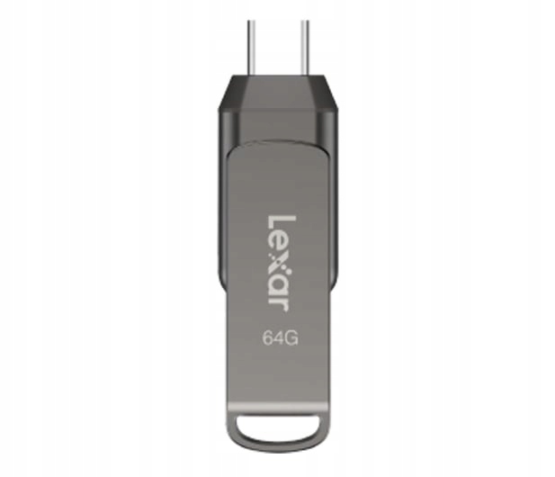 Lexar pendrive 64 GB JumpDrive D400, USB 3.1 typ-C 130 MB/s