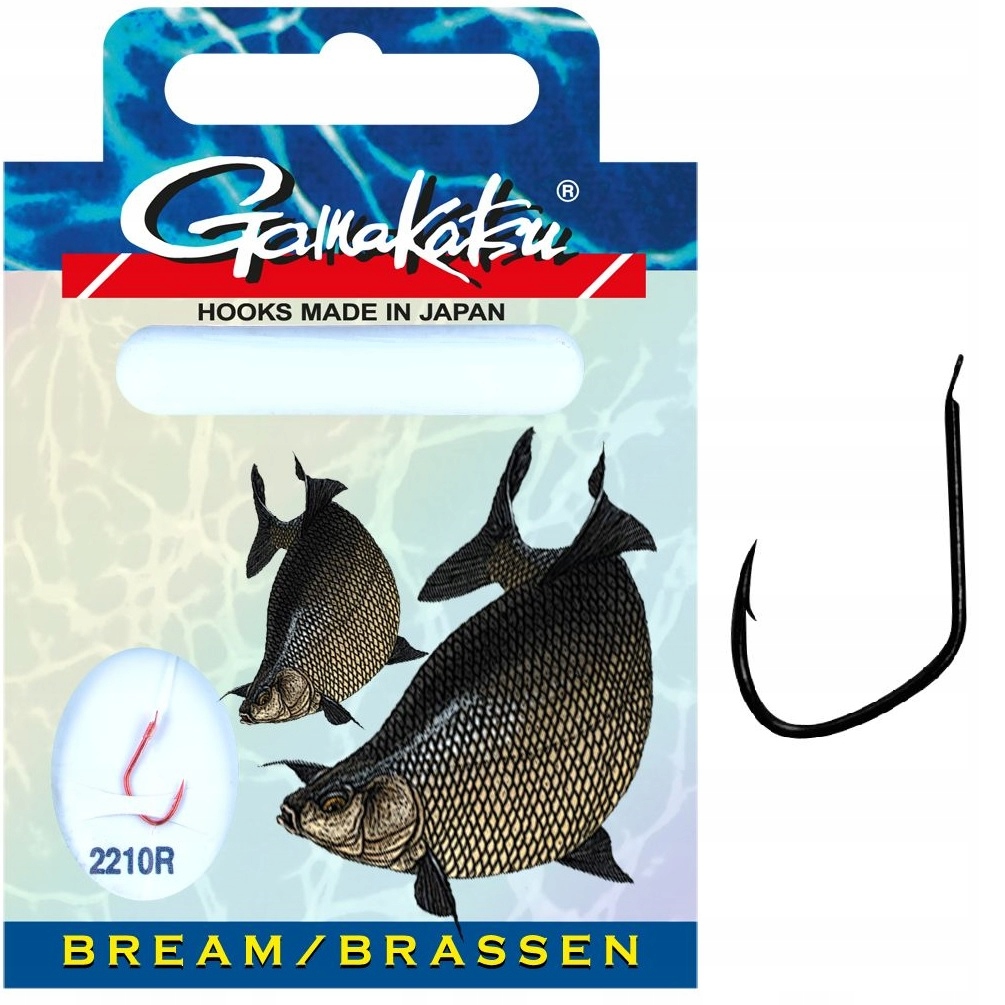 

Haczyk z Przyponem Gamakatsu #8 0.16 LS-2210 Red