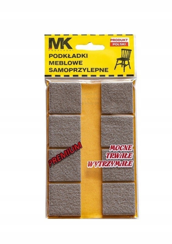 

Podkładki filcowe premium 34x34 grafit