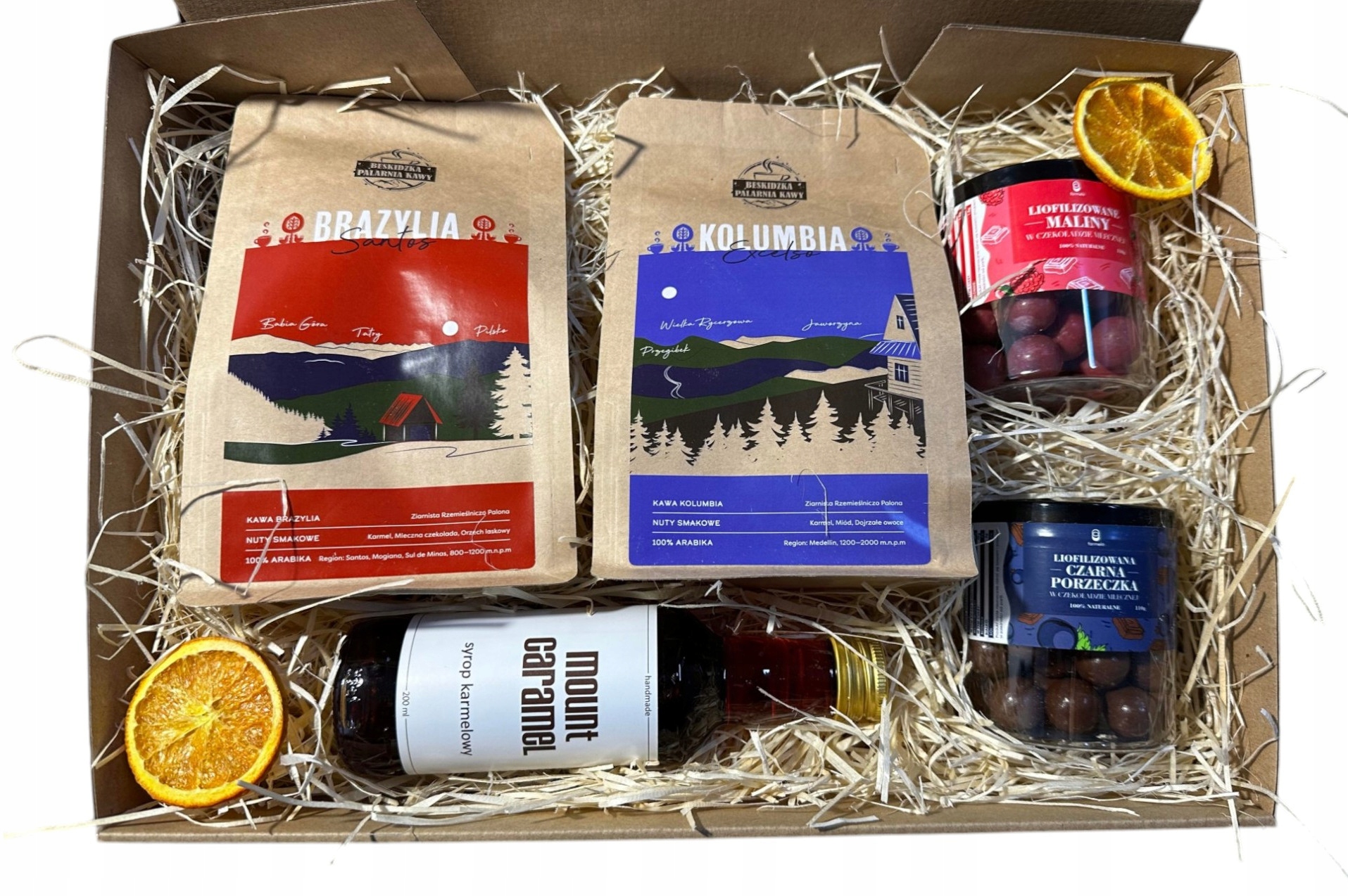 Levně Dárková Sada Dárek Káva Čokolády Sirup Krabička Box Dárek