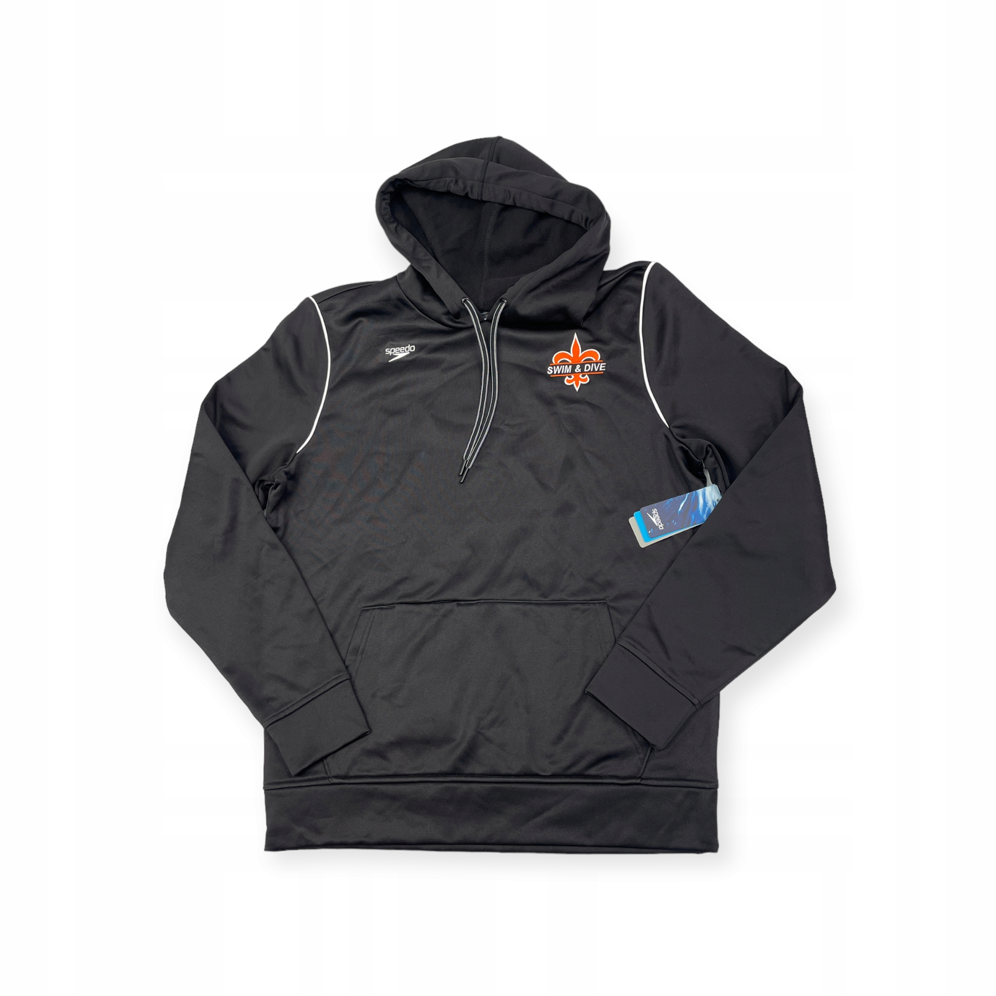 Černá pánská mikina s kapucí Speedo S