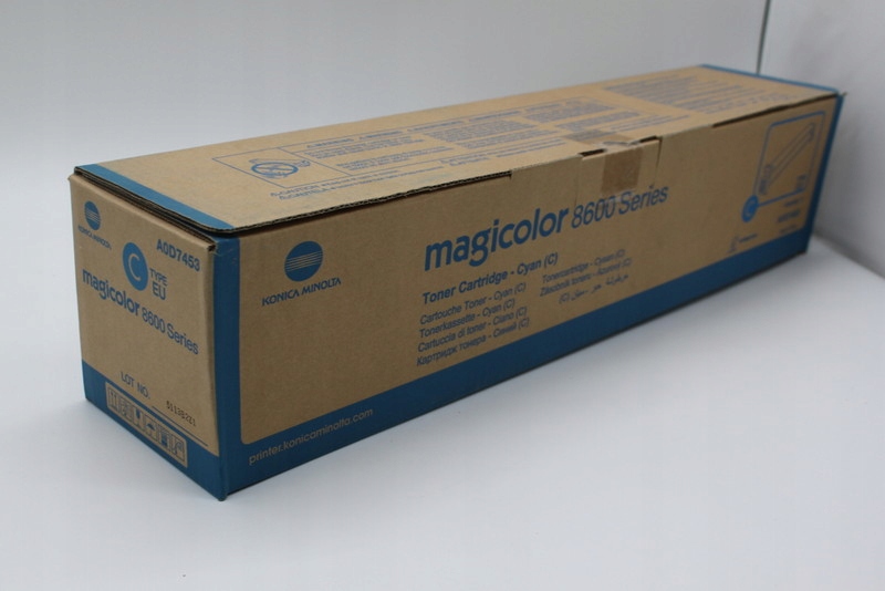 Minolta A0D7453 8650 originálny toner cyan