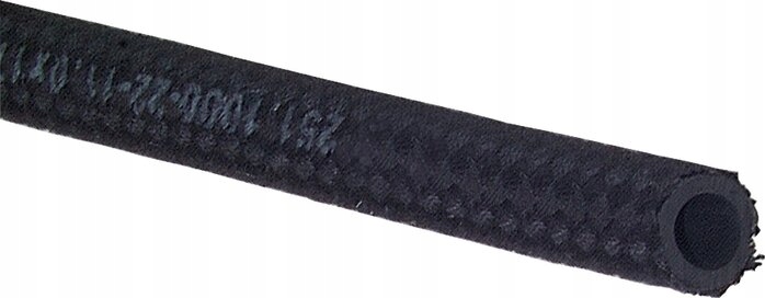 Palivová hadice 4,5 x 9,5 mm s textilním opletením, role 20 m, DIN73379