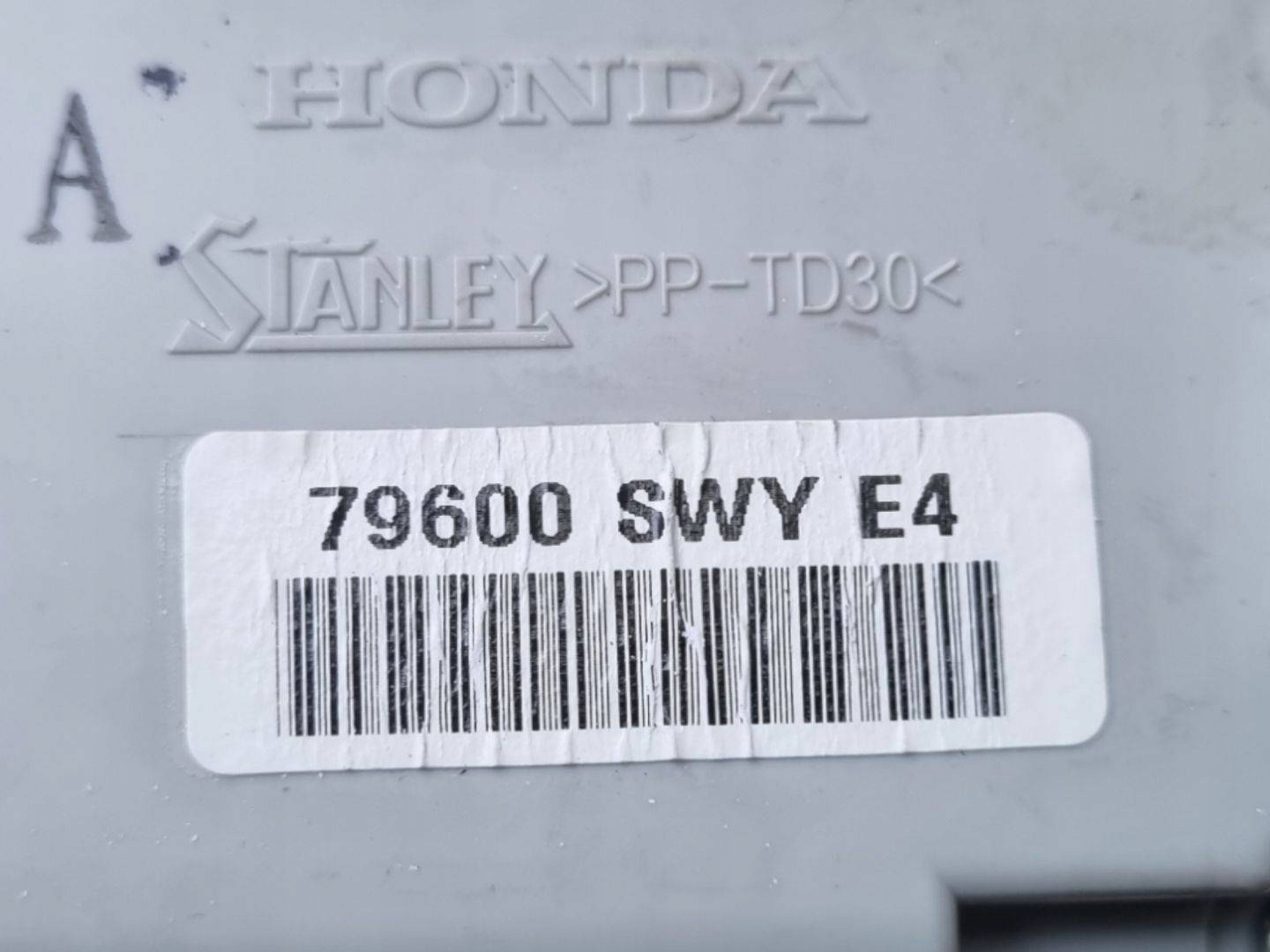control air conditioning control panel Honda CR-V 3 RE6 2007 79600SWYE4