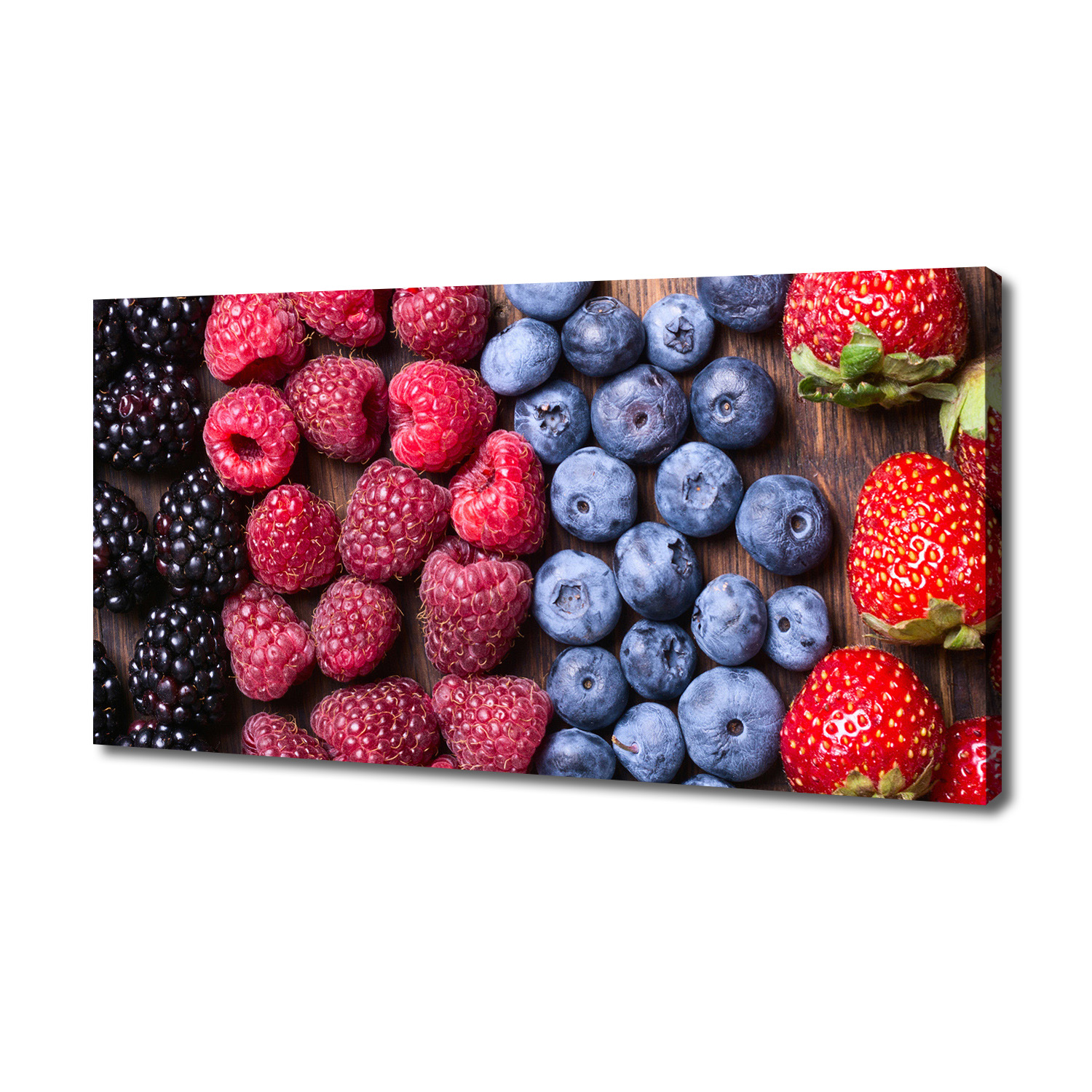 

Foto obraz canvas na ścianę Owoce leśne 140x70 cm