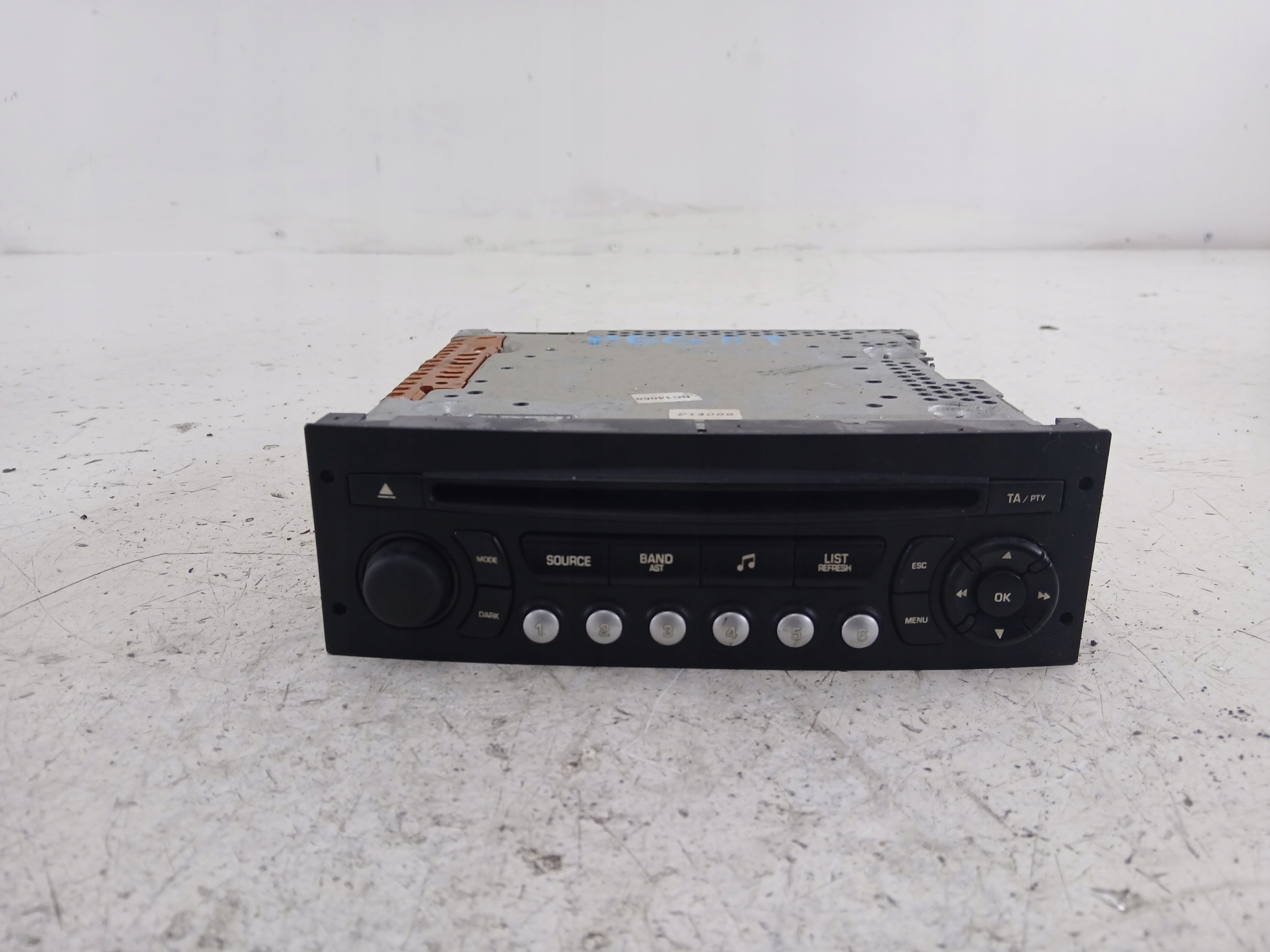 PEUGEOT 207 CITROEN C4 RADIO FABRYCZNE CD