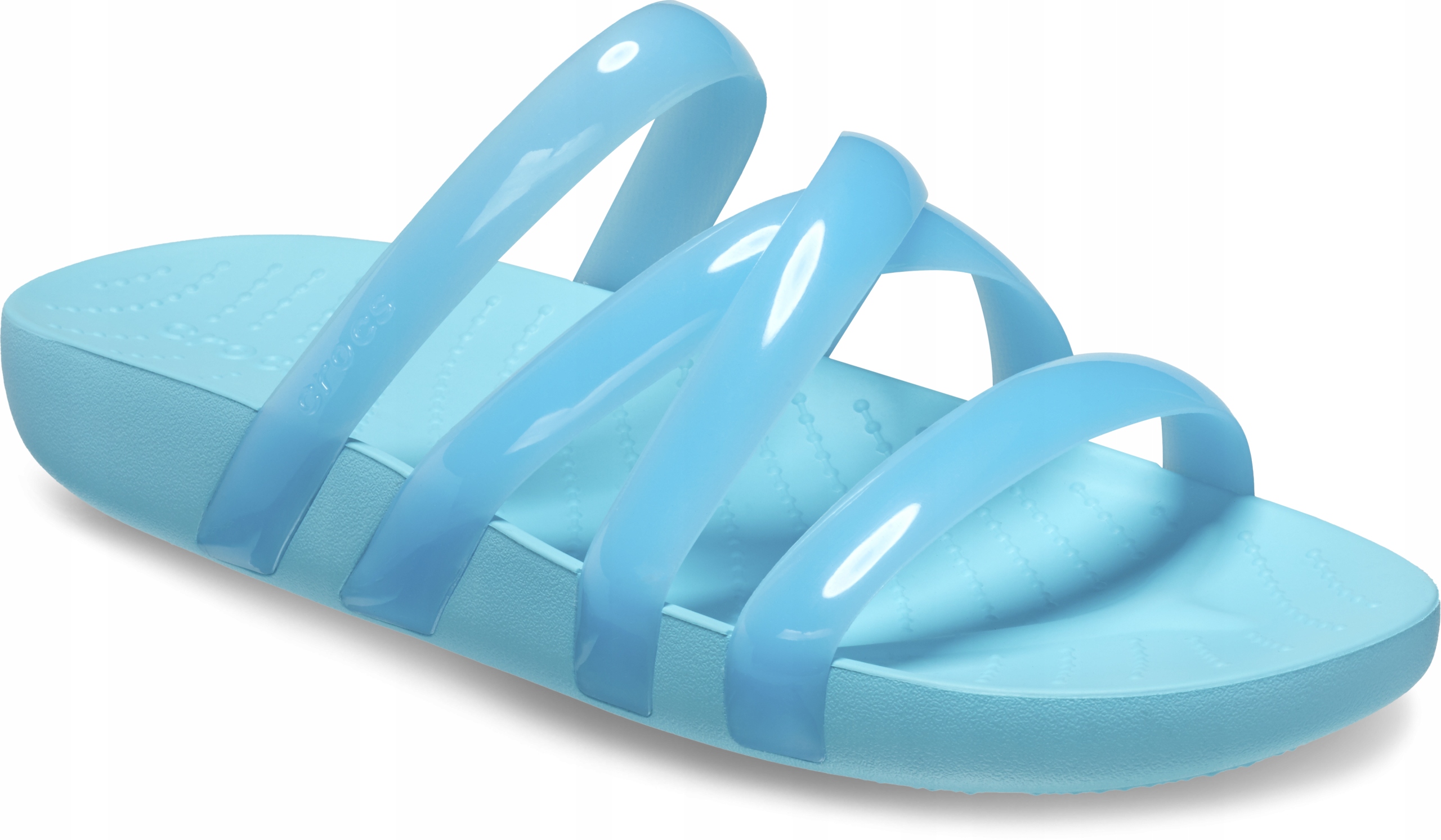 Crocs Dámské boty Nazouváky Splash Glossy Strappy 208537 Sandal 37-38