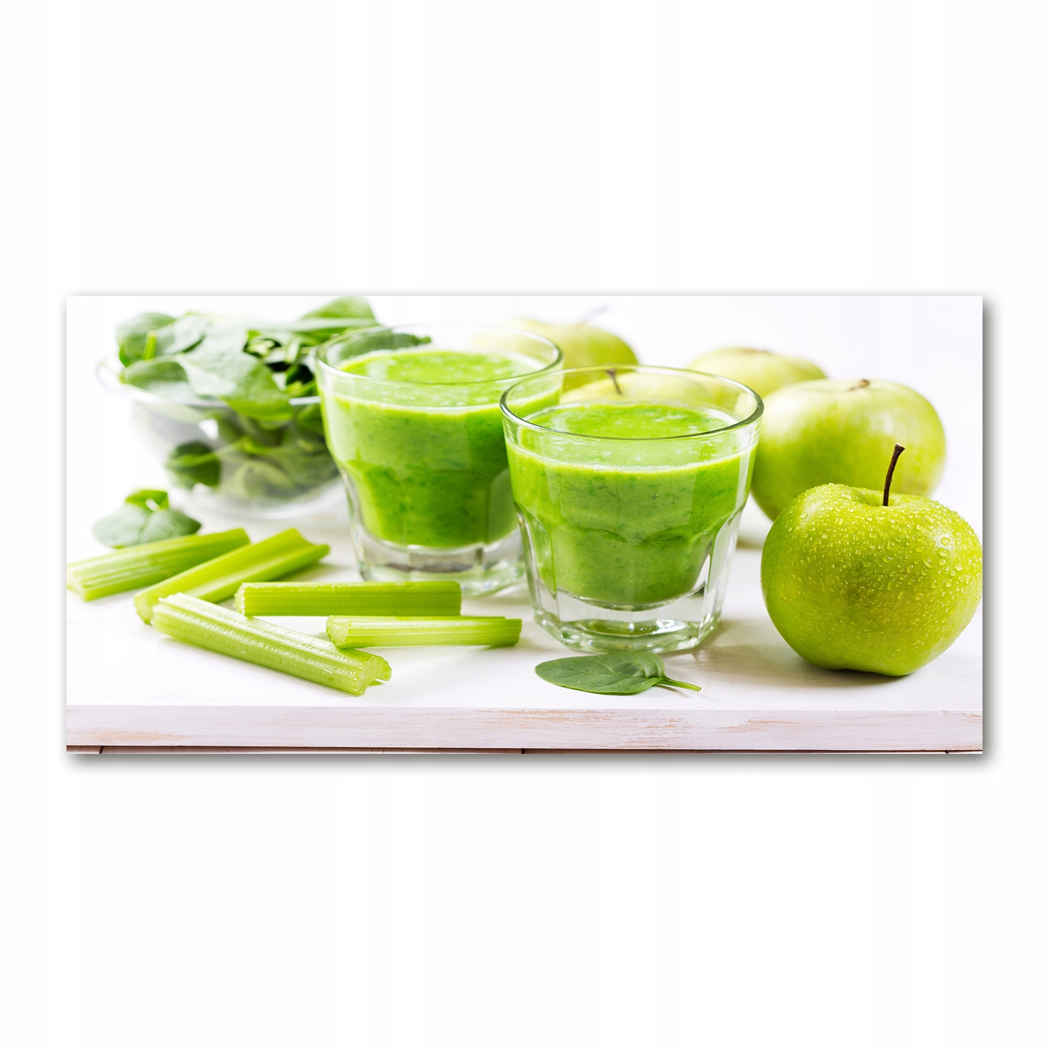 

Foto-obraz akryl Zielony koktajl zdjęcie 140x70 cm