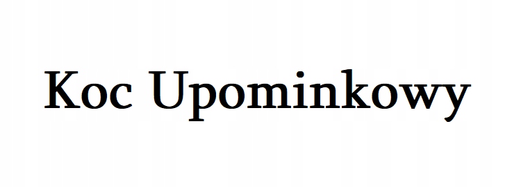 Kocyk Upominkowy SEPRO