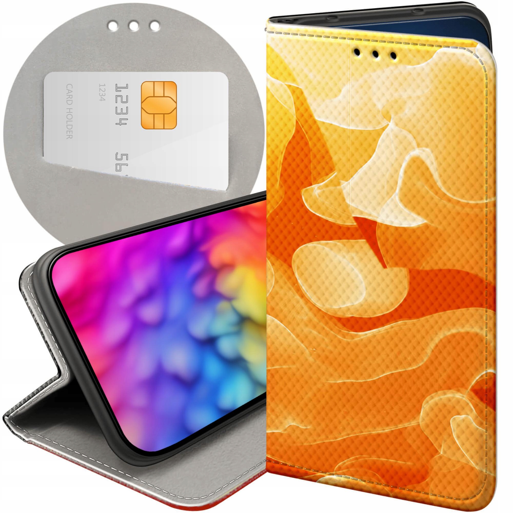 Etui Do Huawei P8 P9 Lite 2017 Pomarańczowe Pomarańcze Orange Case
