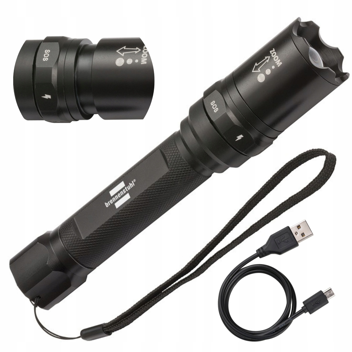 Latarka LED z przełącznikiem ostrości LuxPremium TL 400 AFS IP44