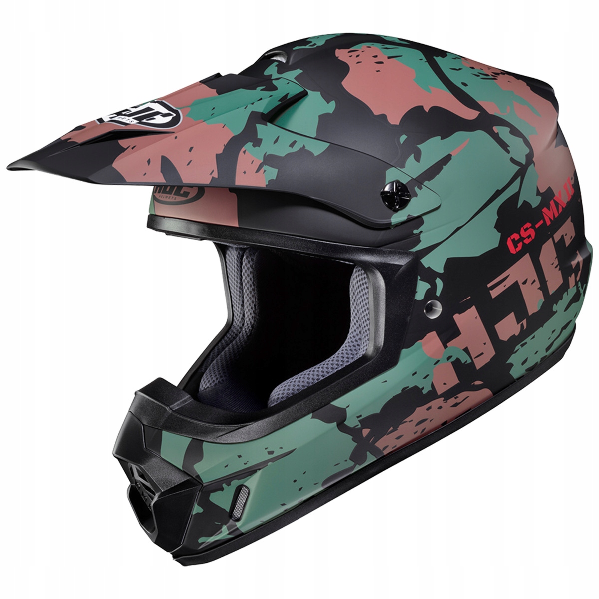 KASK HJC CS-MX II FERIAN BLACK/GREEN/BROWN S