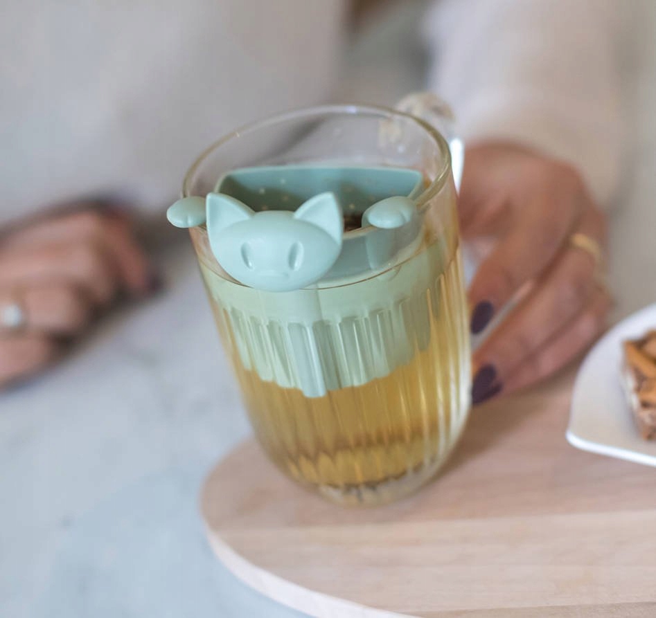 ZAPARZACZ DO HERBATY SITKO DO KUBKA ZIELONE MIAOU KOZIOL Kolor odcienie zieleni